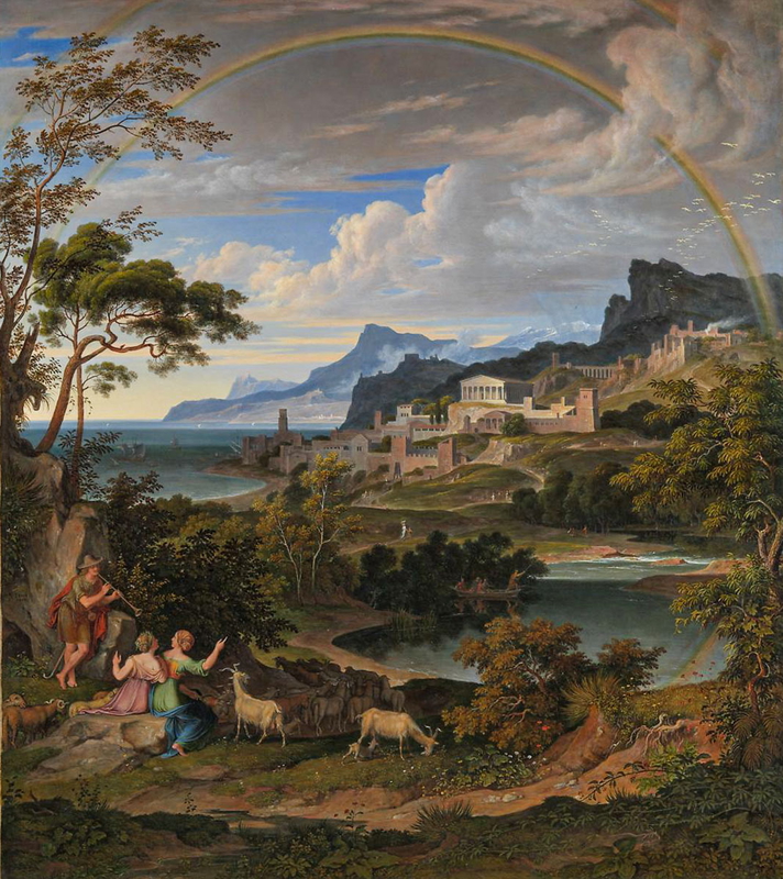 anton koch heroic greek landsacpe painting