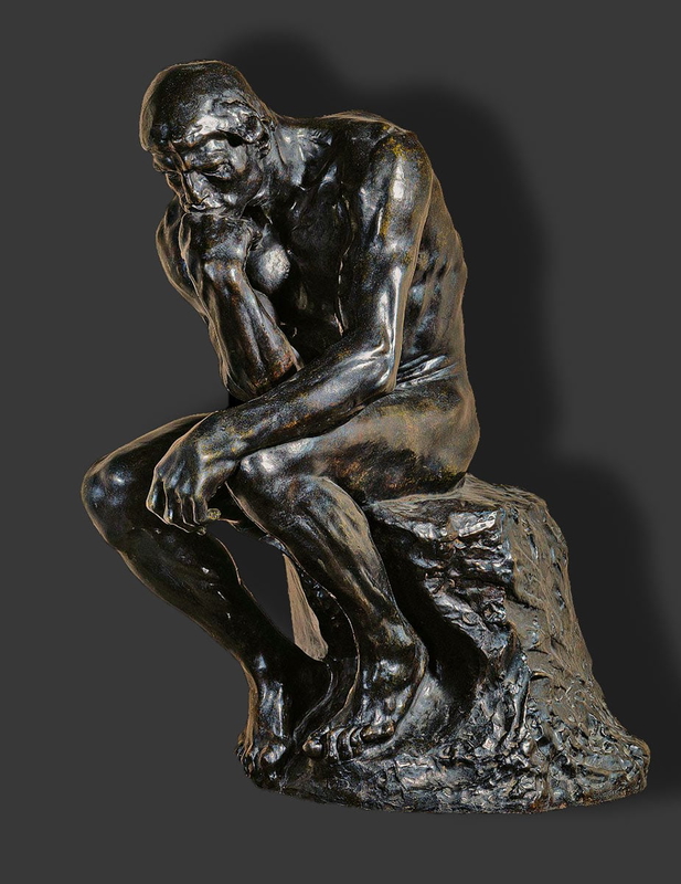 auguste rodin thinker le penseur statue