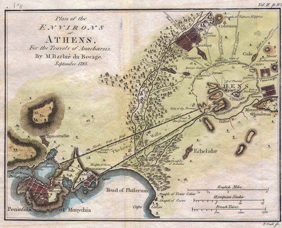 bocage athens map the plague