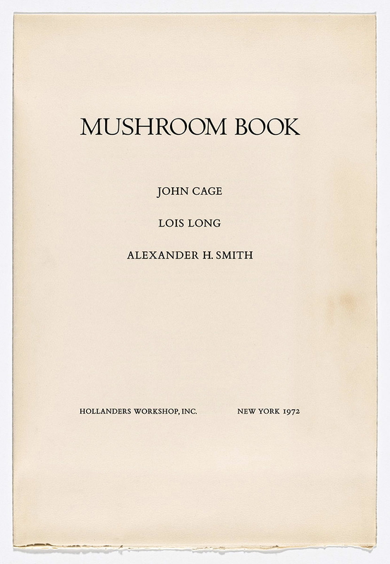 cage mushroom book
