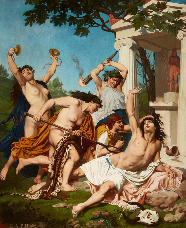 death of orpheus emile bin