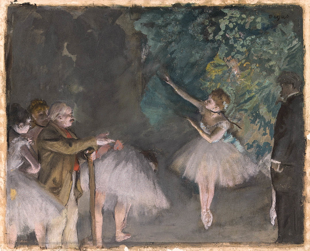 degas the ballet rehearsal