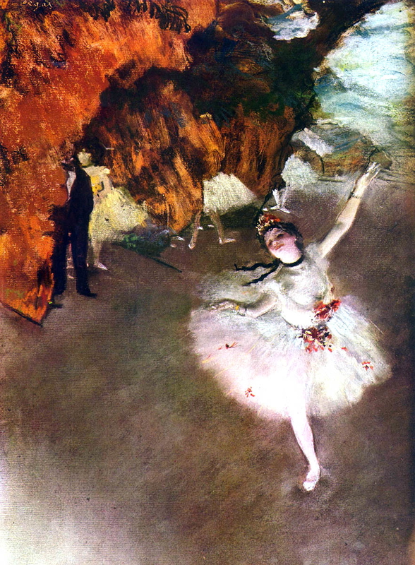 degas the star pastel monotype