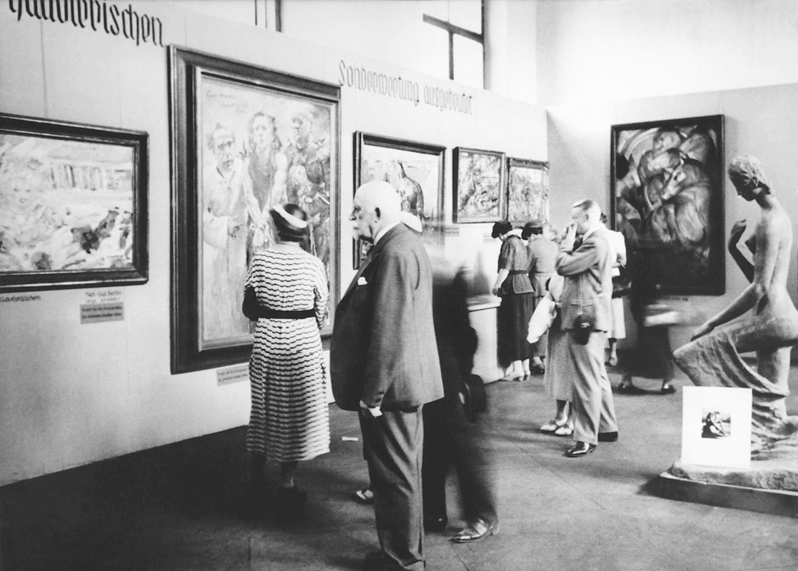 degenerate art exhibition munich court garden photograph