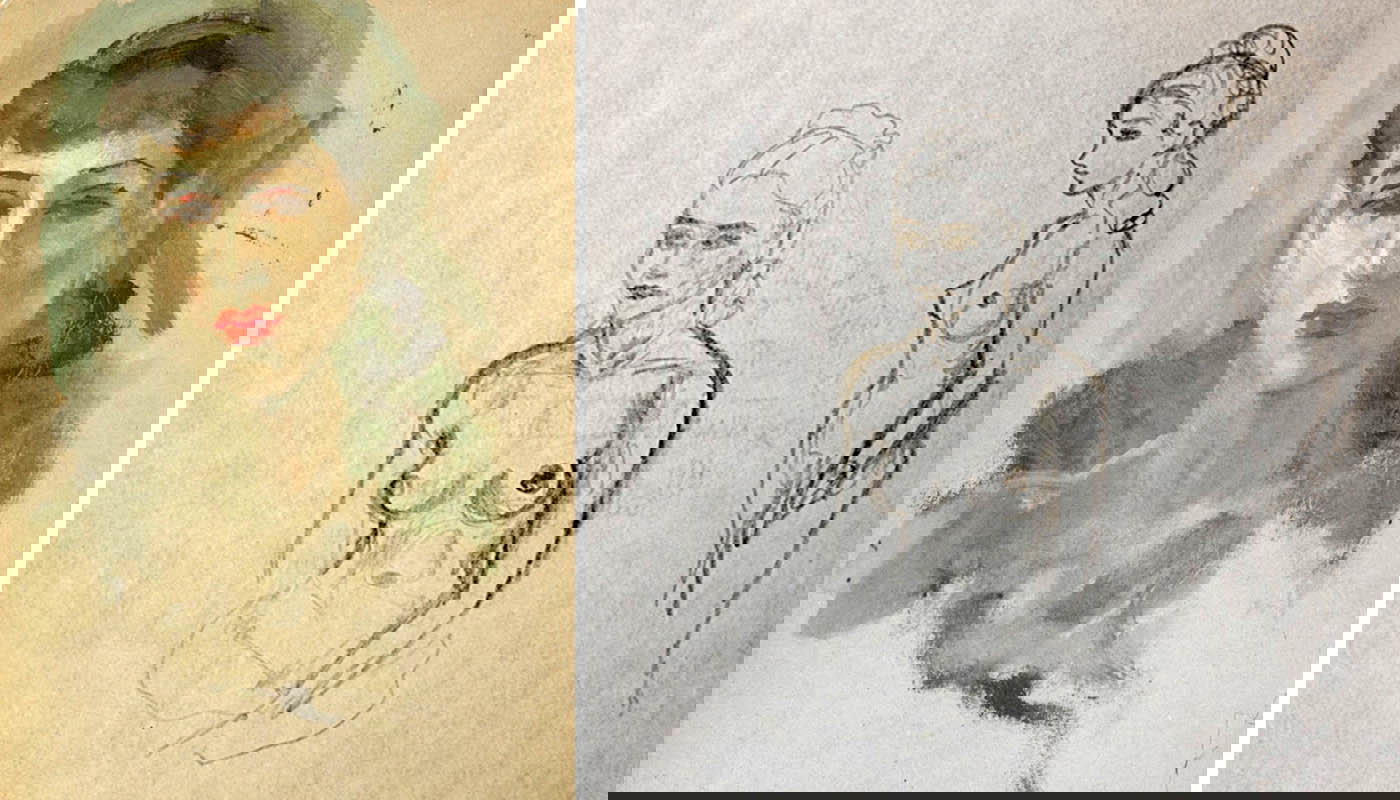 e e cummings marion two nudes sketch