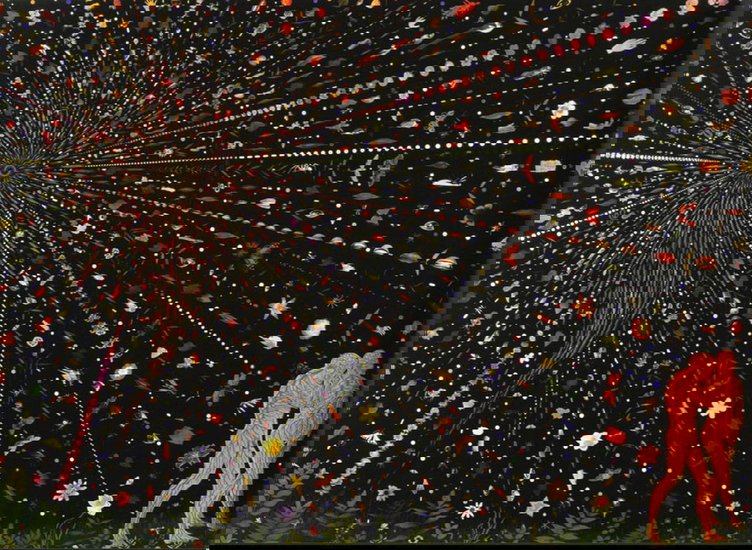 fred tomaselli untitled expulsion