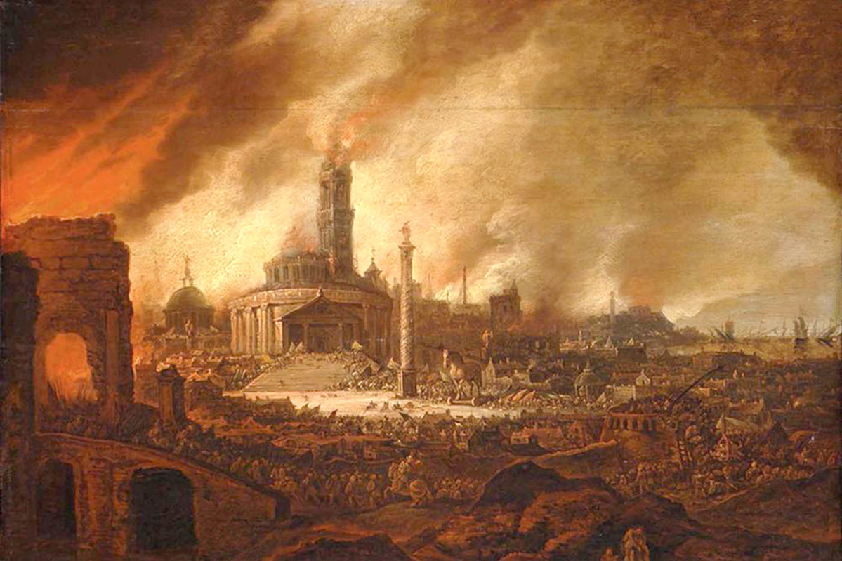 heil fall troy painting
