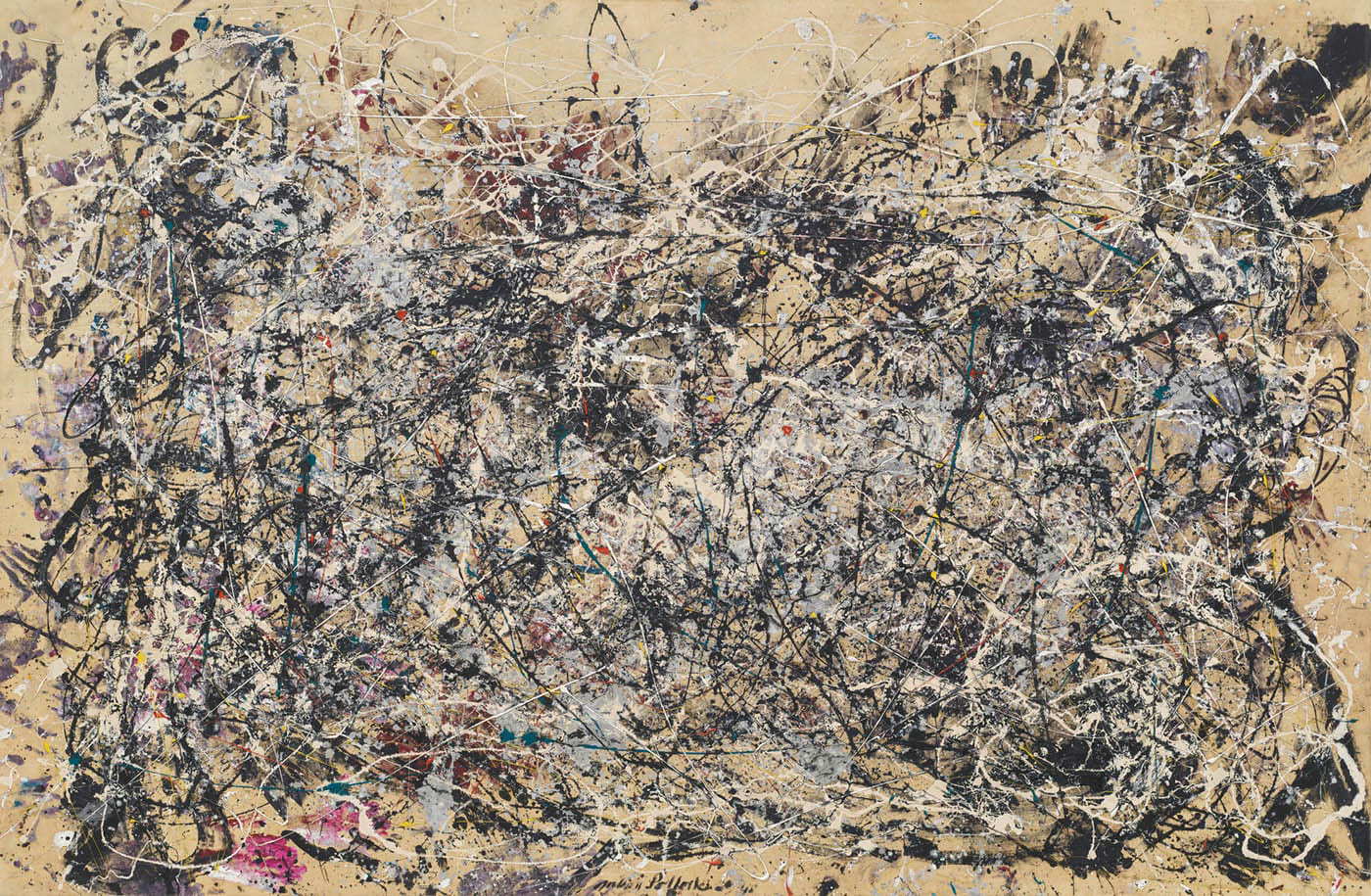 jackson pollock action painting