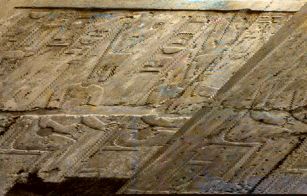 luxor amun amunet mut relief depiction
