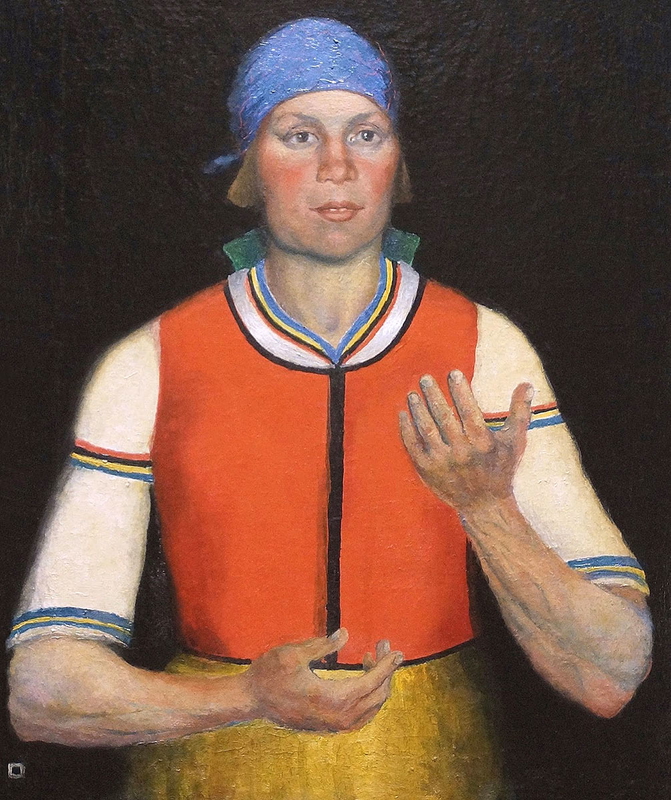 malevich woman worker