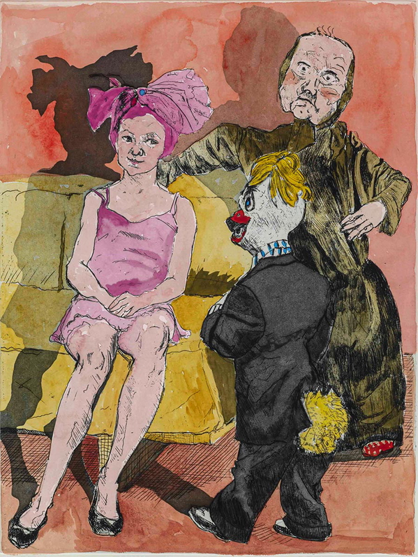 paula rego goat girl