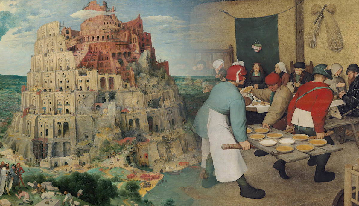 pieter bruegel tower babel peasant wedding