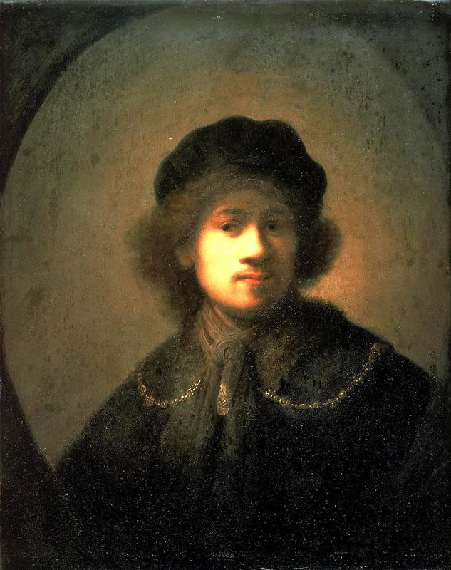 rembrandt portrait artist young man