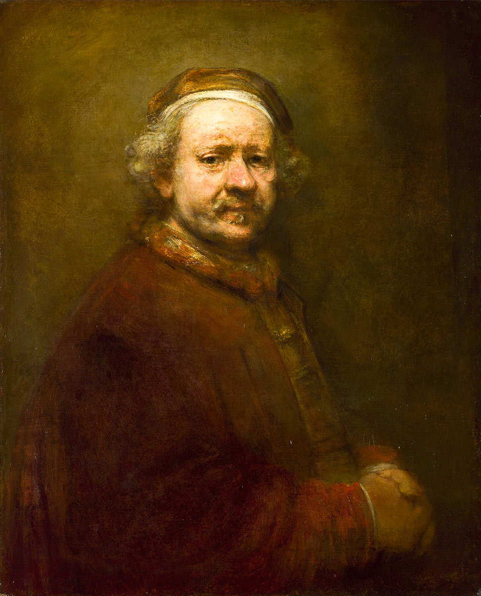 rembrandt self portrait 1669