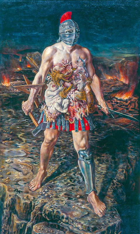 rudolf schlichter blind power painting