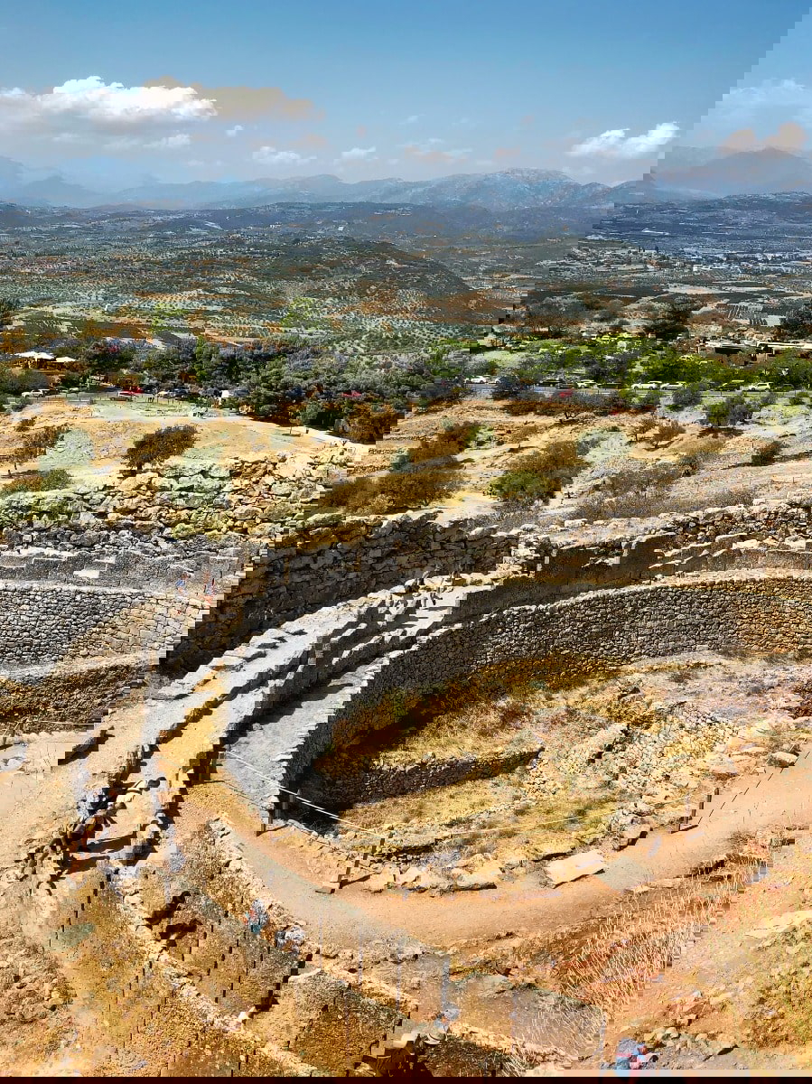 ruins of mycenae bronze age collapse