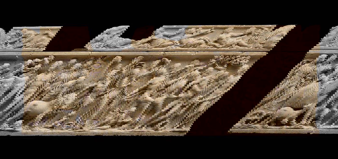 sarcophagus of bacchus