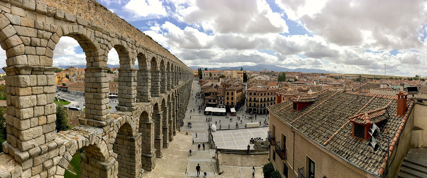 segovia aqueduct roman monuments