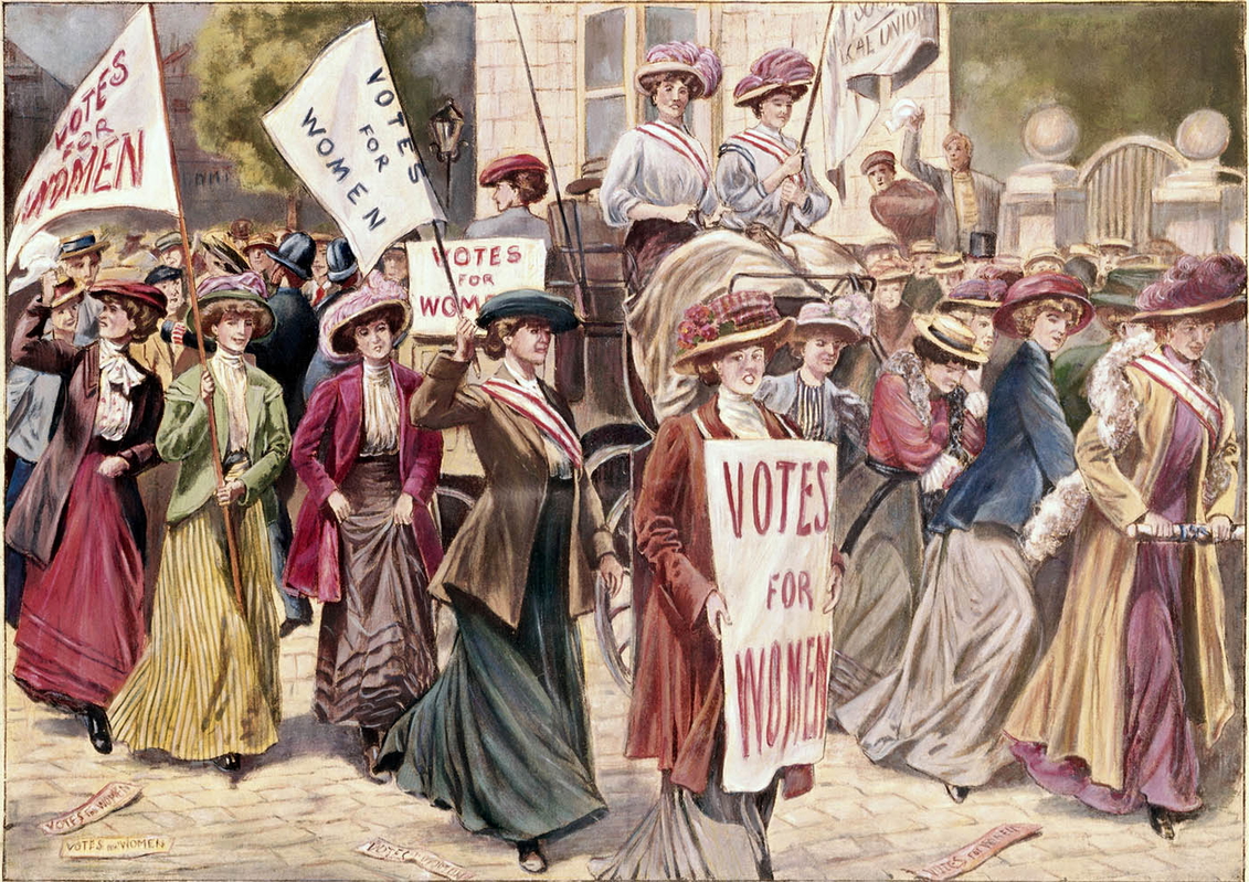 social movements suffragette london 1908
