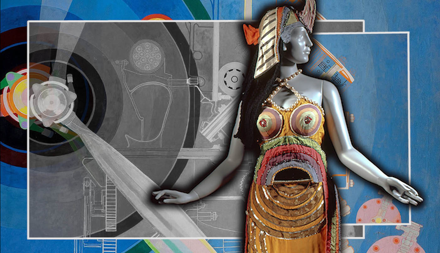 sonia delaunay propeller pavilion cleopatra costume