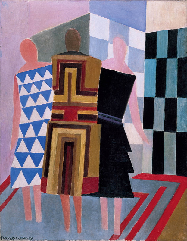 sonia delaunay three women painting