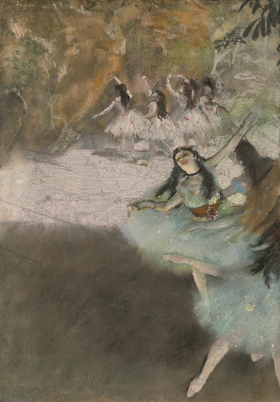 stage pastel painting