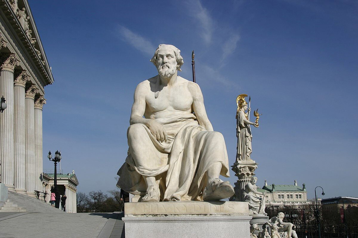thucydides statue vienna plague of athens
