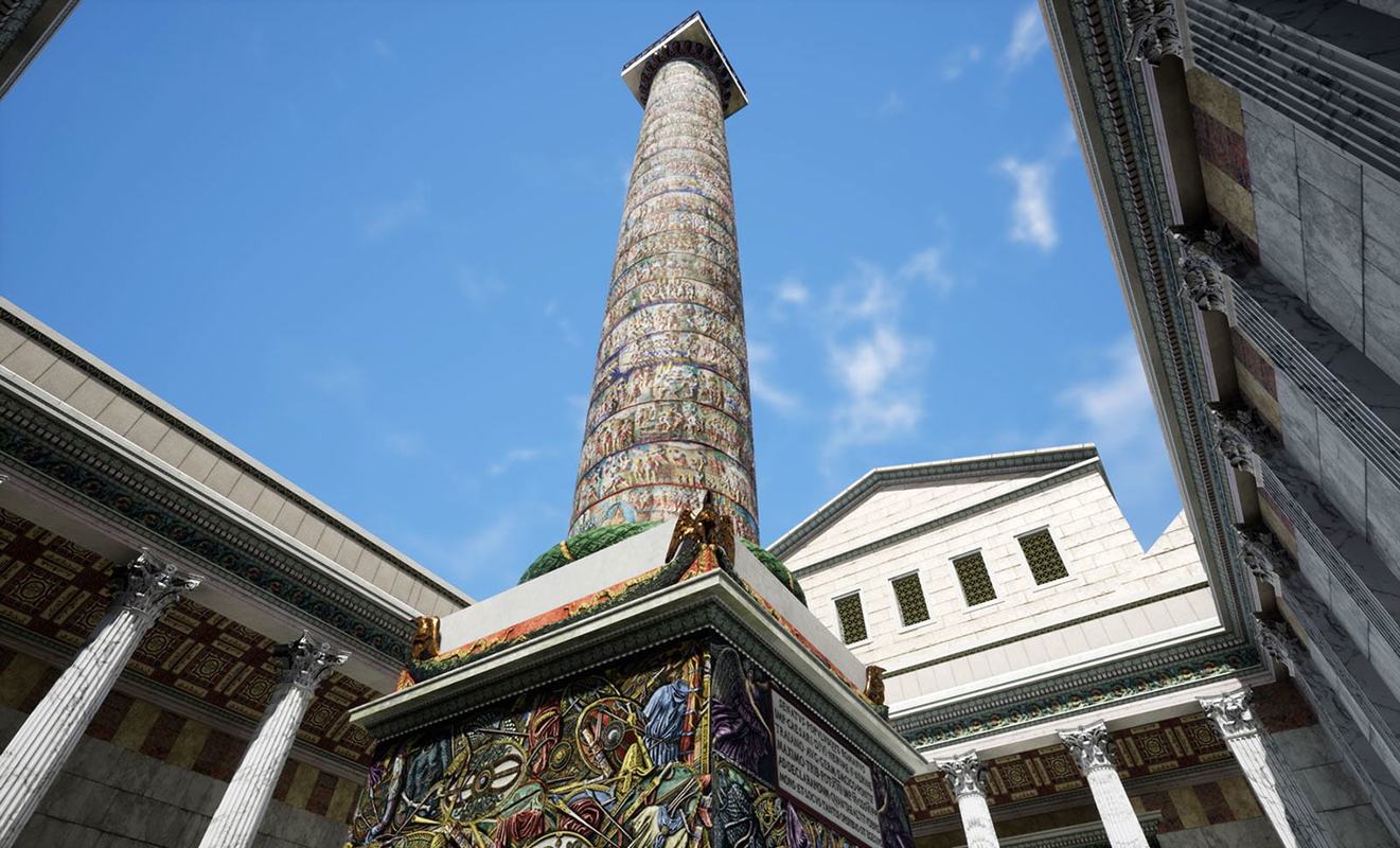 trajan column reconstruction