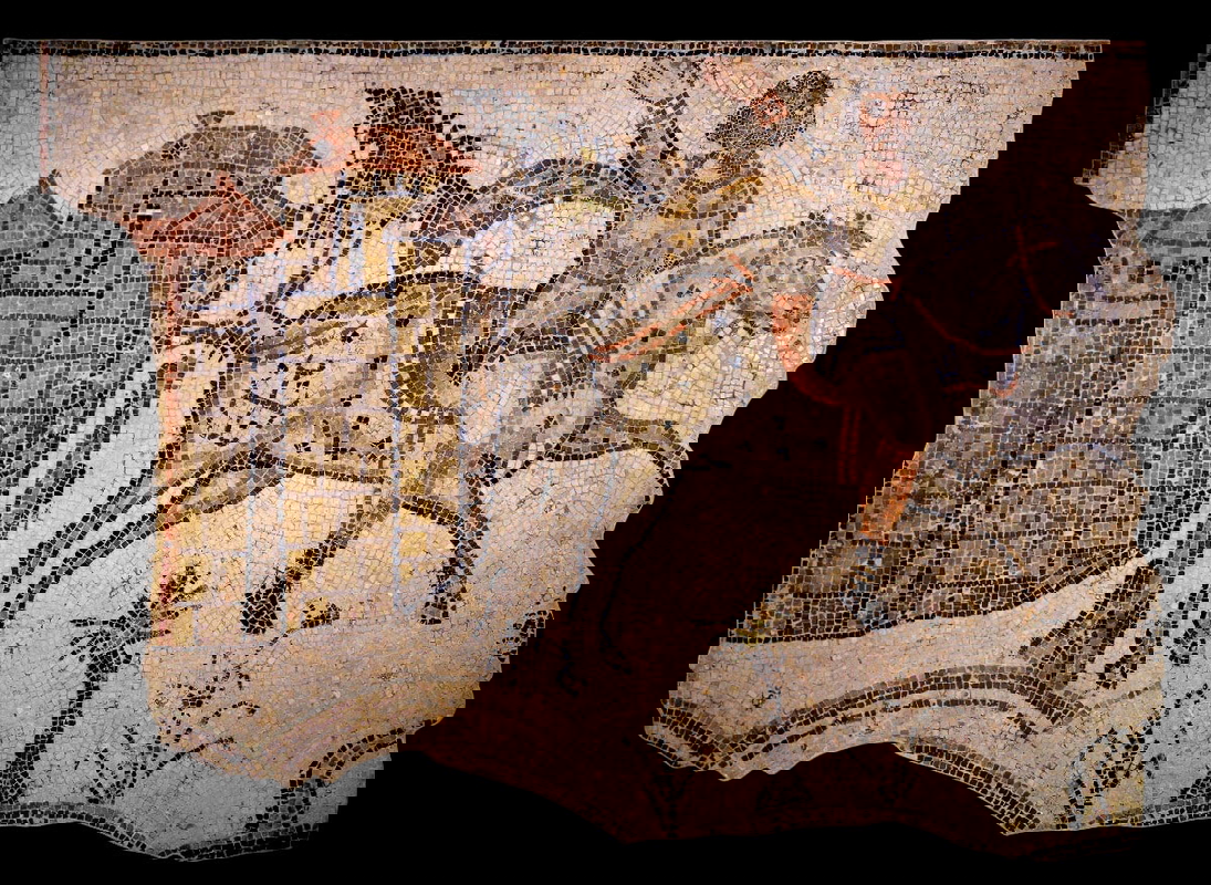vandal mosaic pavement