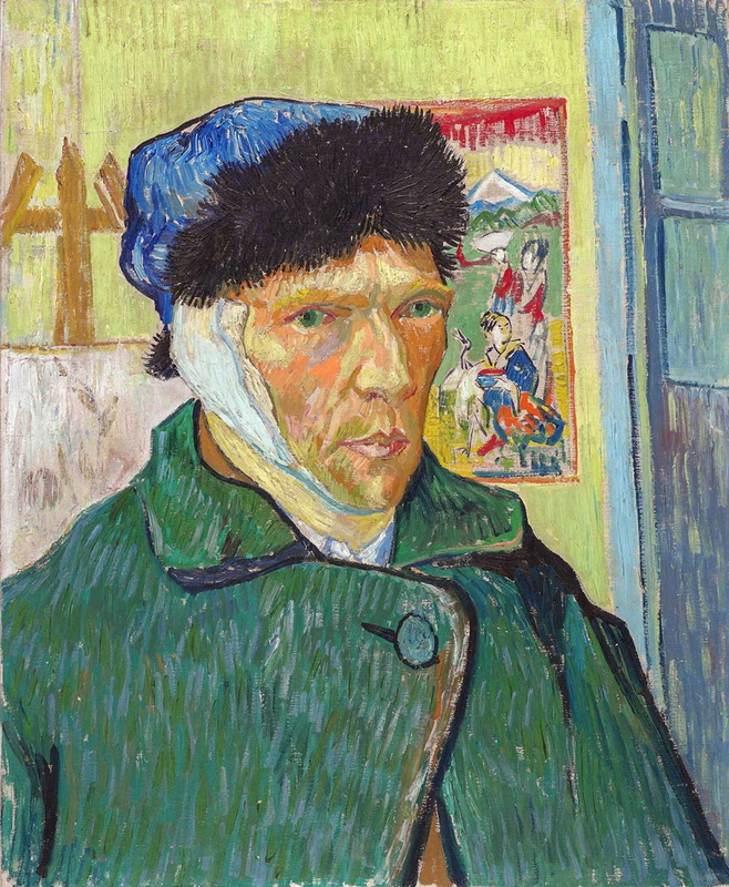 vincent van gogh self portrait bandaged ear