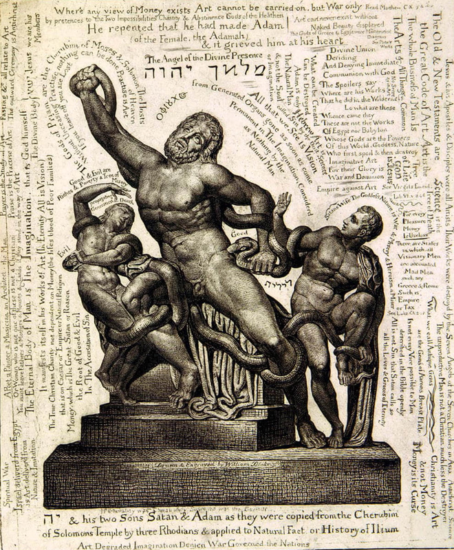 william blake laocoon sculpture