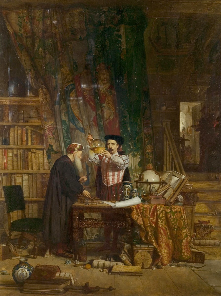 william fettes douglas alchemist painting