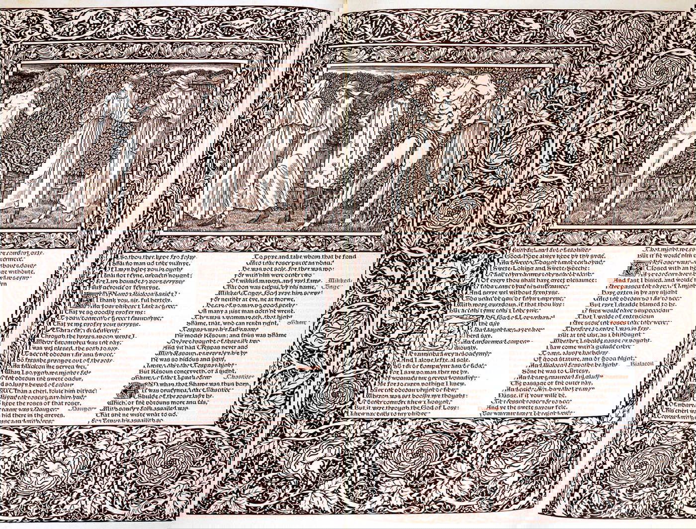 The Works of Geoffrey Chaucer now newly imprinted by William Morris and Edward Burne-Jones
