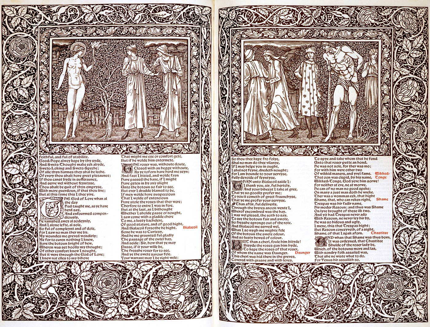 william morris kelmscott chaucer arts crafts book