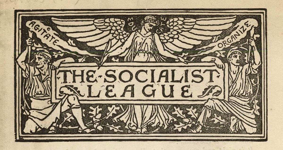 william morris socialist league book design