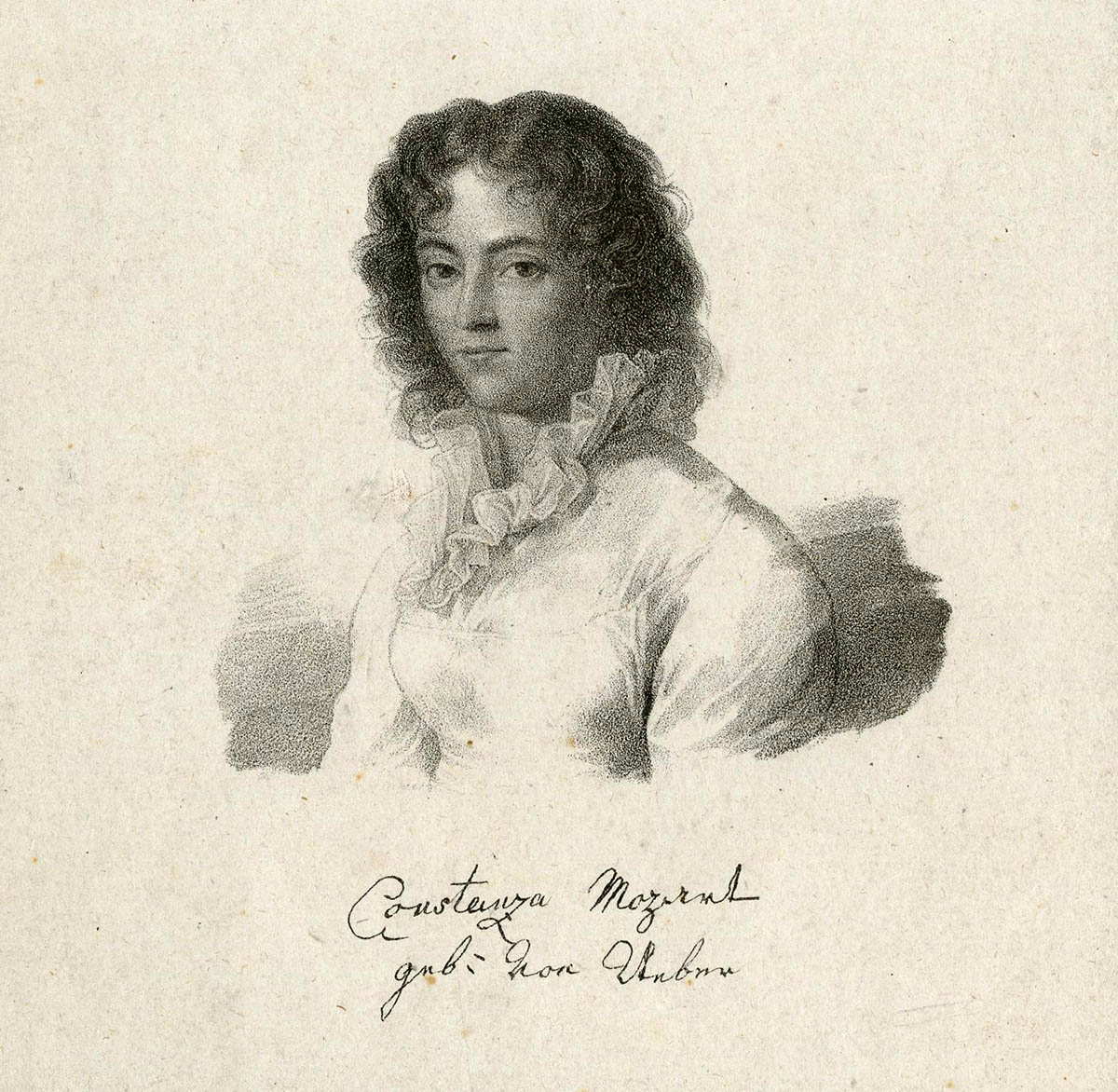 young constanza mozart joseph lange