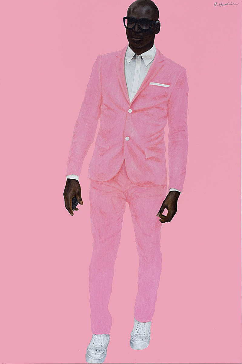 Barkley Hendricks Photo Bloke painting