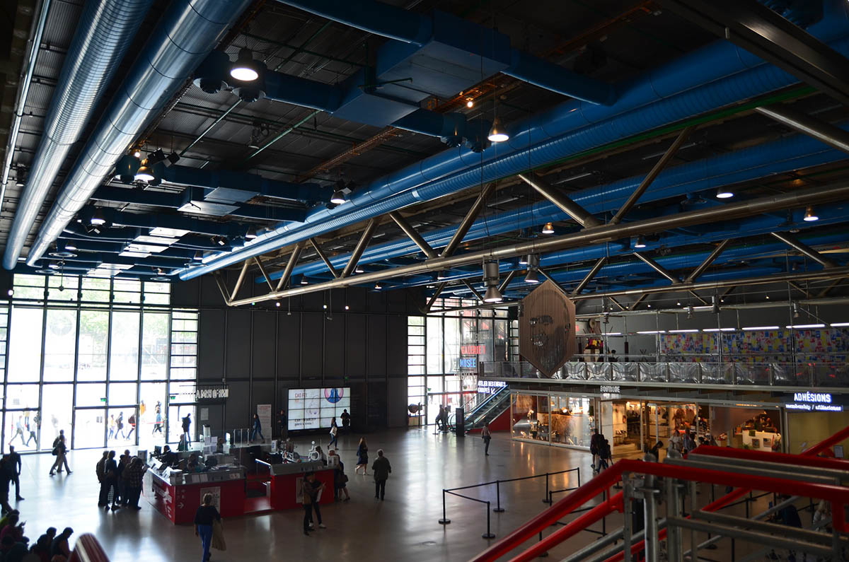 Pompidou Centre interior