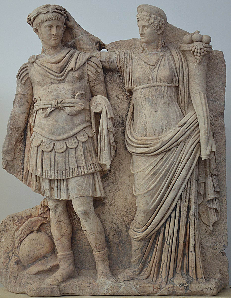 agrippina nero crowning aphrodisias