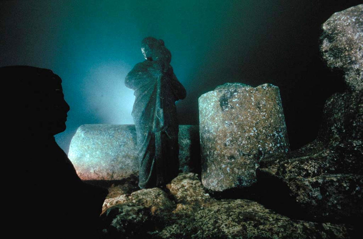 alexandria underwater sphinx osiris