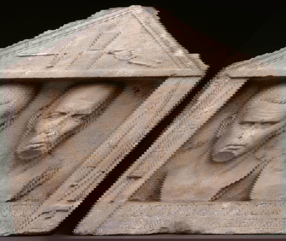 ancient rome freedmen funerary relief