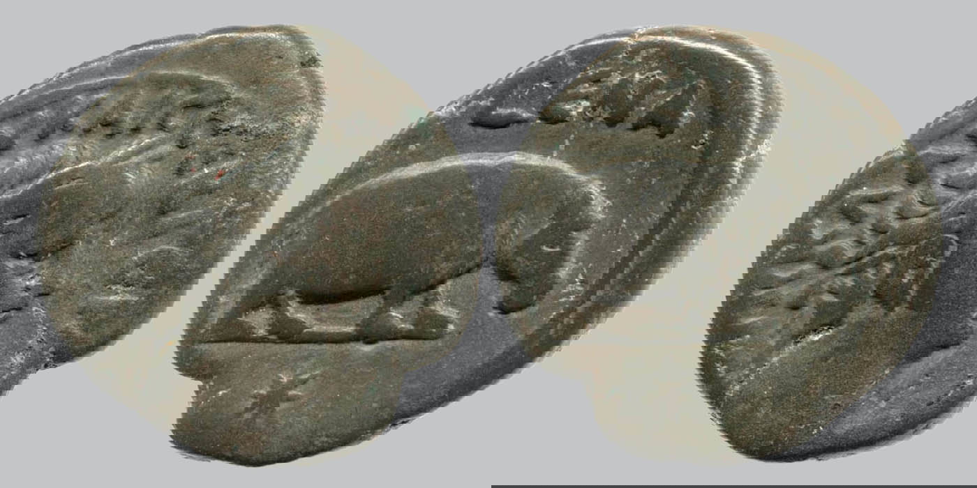 ancient rome nero hippo coin