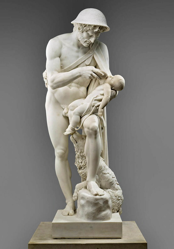 antoine chaudet oedipus child shepherd phorbas louvre