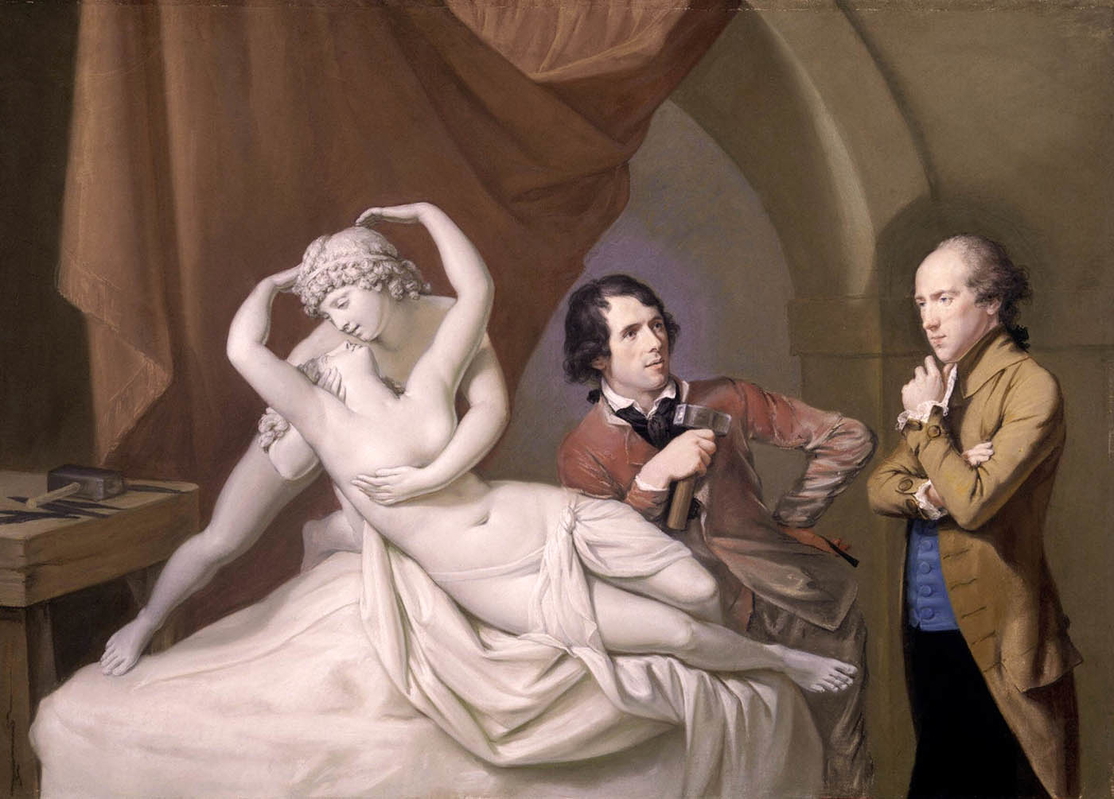 antonio canova studio cupid psyche
