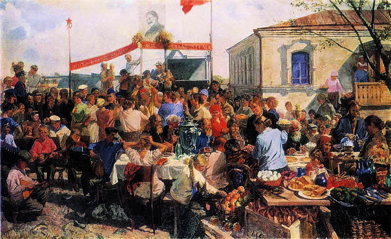 arkady plastov collective farm celebration