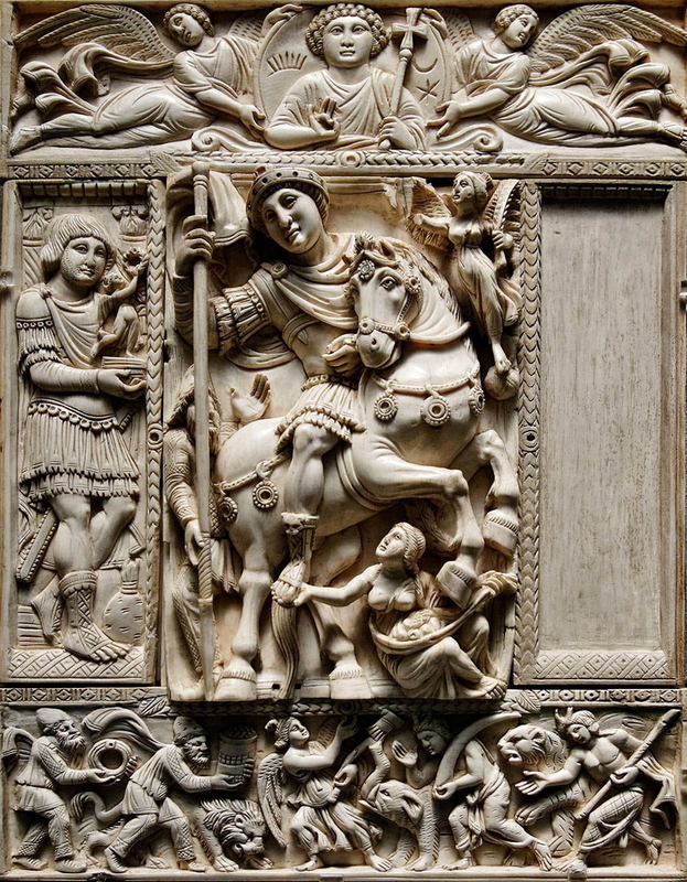 barberini ivory anastasius justinian's reconquest louvre