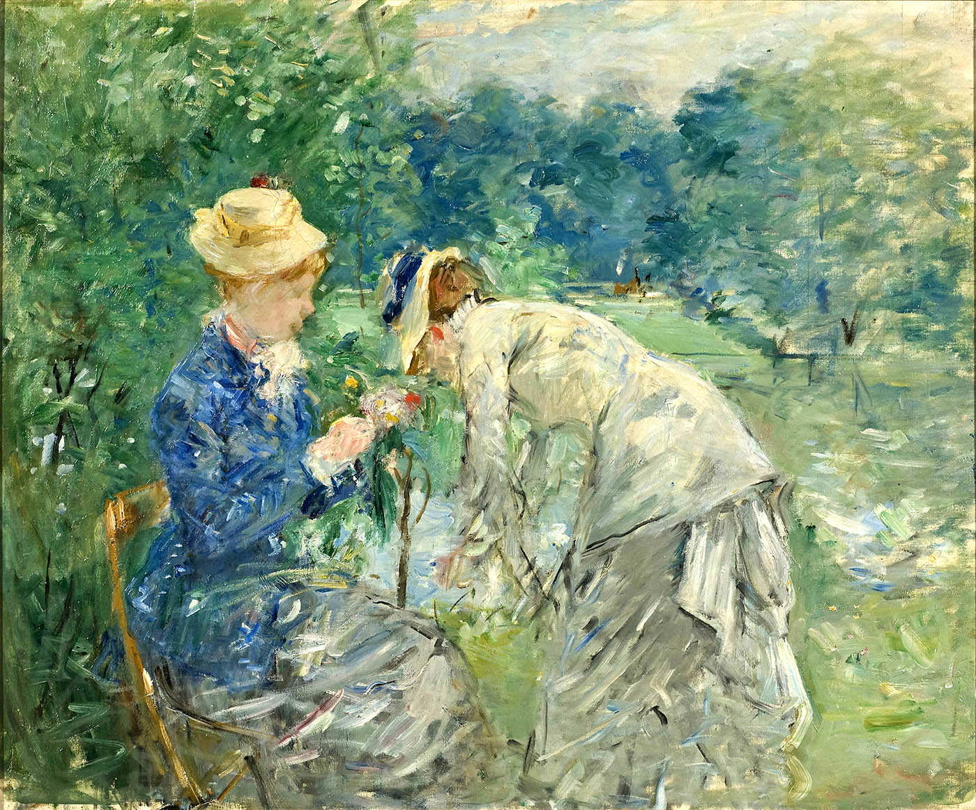 berthe morisot bois de boulogne