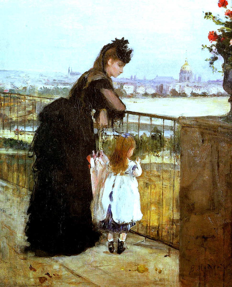 berthe morisot woman and child on balcony