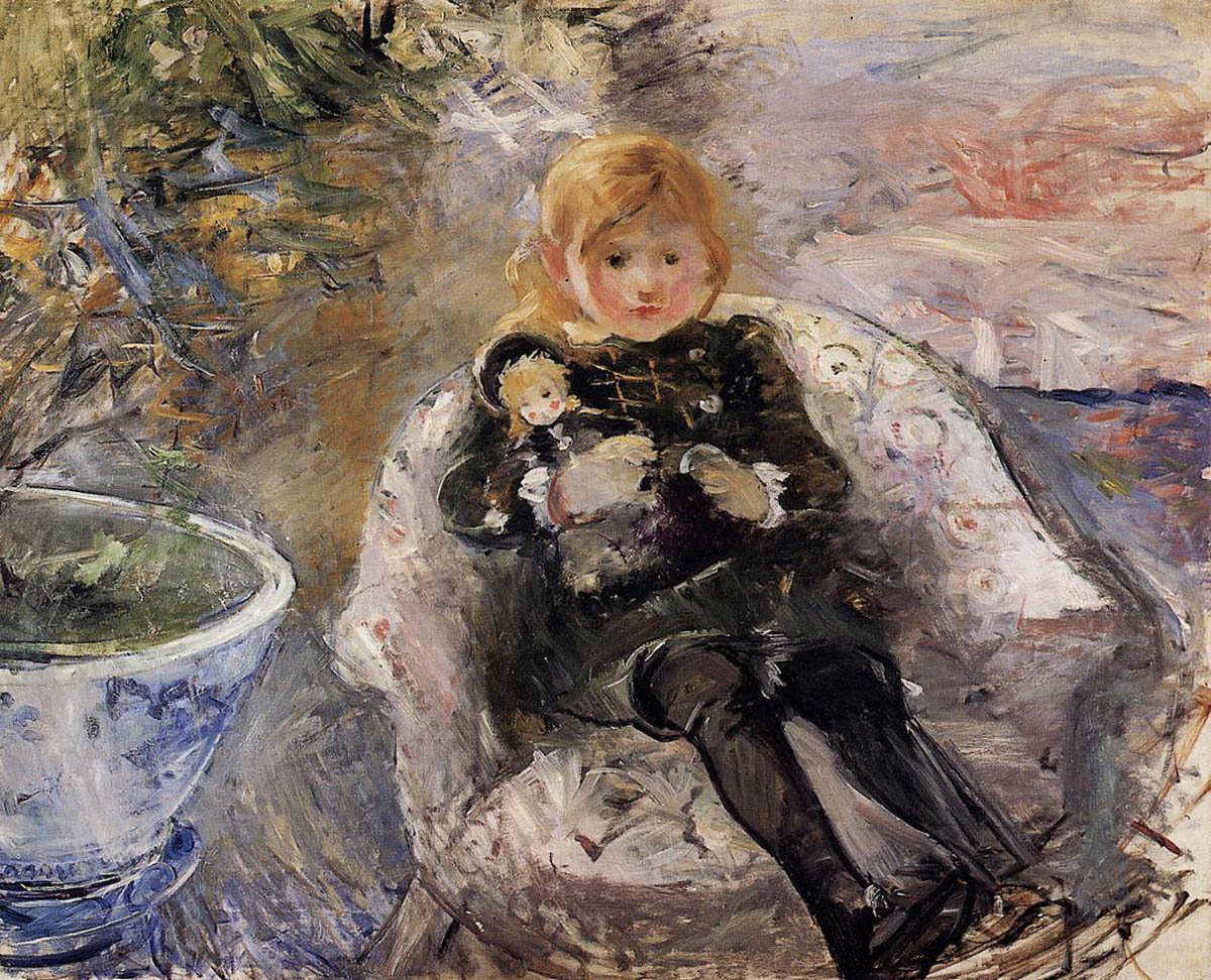 berthe morisot young girl with doll