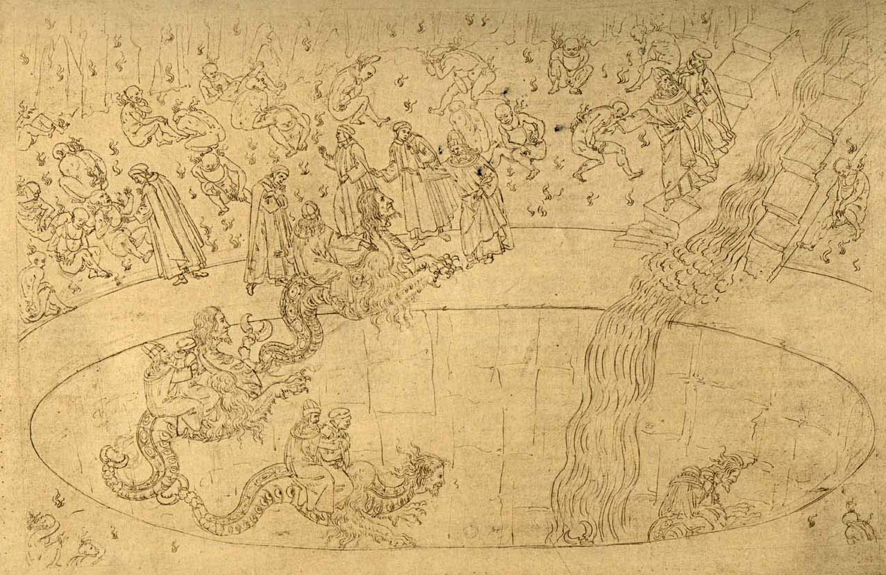 botticelli dante inferno geryon